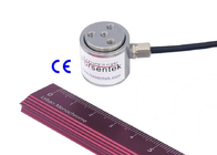 Miniature Flanged Compression Load Cell 100lb Cylindrical Compression Force Sensor 200lb