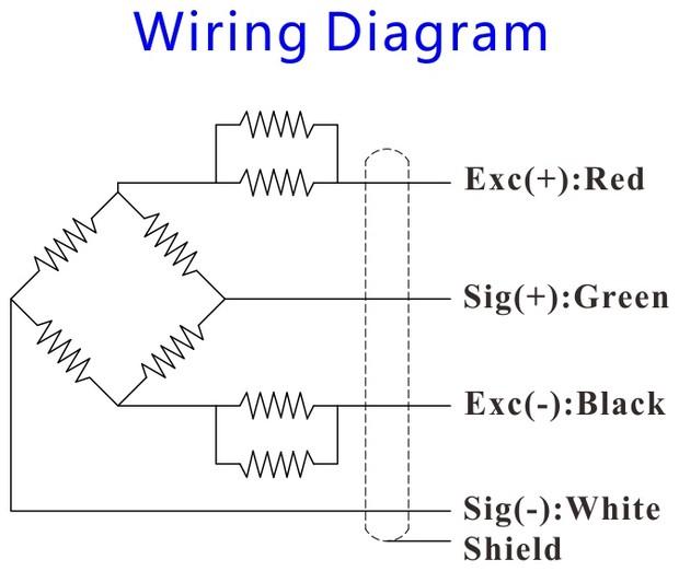 load cell wiring schematic
