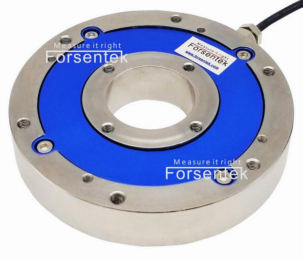 Low profile torque sensor thruhole low profile torque transducer