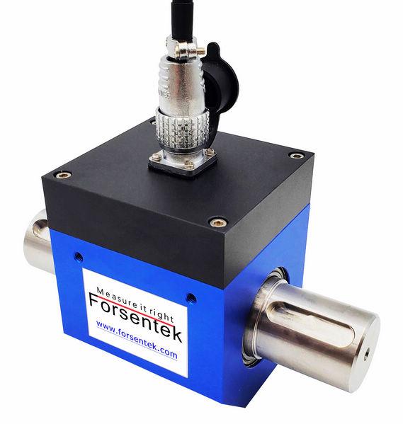 0500Nm Shaft Type Rotary Torque Meter with 05V 010V 420mA output