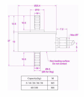 Pull Load Cell 100N Pull Force Transducer 200N Pull Force Measurement 500N