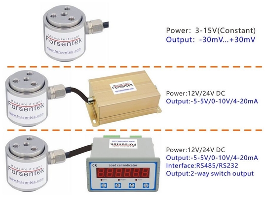 Flange to Flange Tension Load Cell 2kg 5kg 10kg 20kg 50kg 100kg 200kg