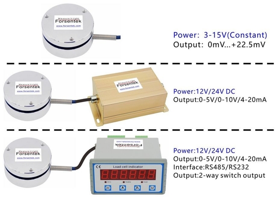 Flanged Load Cell 10kN 5kN 2kN 1kN 500N 200N 100N Compression Sensor