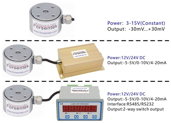 Flange Type Compression Load Cell 2 ton 1ton 500kg 200kg 100kg 50kg 20kg