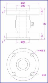 10 in-lb torque sensor 10 lb-in torque transducer 1 NM torque measurement