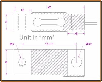 Mini load cell 2kg 3kg 5kg 6kg 10kg small size load cell sensor