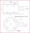 Flange load cell 200kg 500kg 1000kg tension compression force sensor