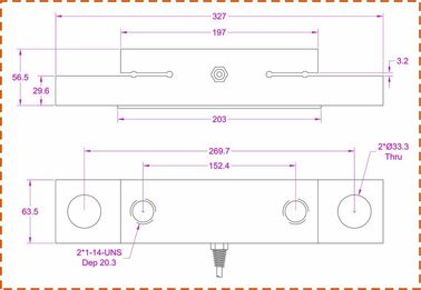 Vehicle Onboard weighing load cell 15000kg Onboard Systems Load Cell