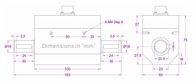 Rotary torque transducer 4-20mA 0-5V 0-10V output for motor test bench
