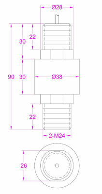 Rod end load cell 5000kg 2000kg 1000kg 500kg in line loadcell