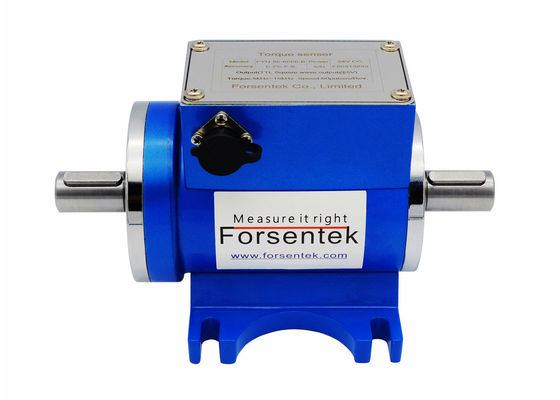 0-100kNM Rotary torque sensor with footmount for motor torque speed measurement