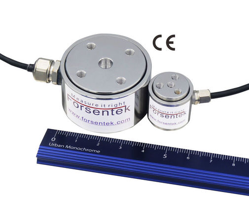 Flange Compression Load Cell 50lb 100lb 200 lbf 400lb 1klb 2klb 4.5klb Force Sensor