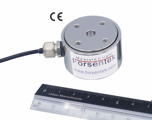 Flange Compression Load Cell 50lb 100lb 200 lbf 400lb 1klb 2klb 4.5klb Force Sensor