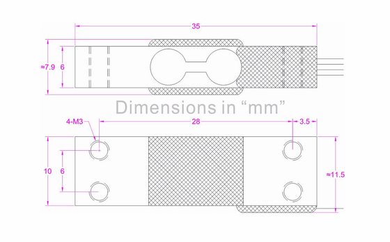 Small Load Cell Sensor 1kg 2kg 5kg 10kg Micro Weight Transducer