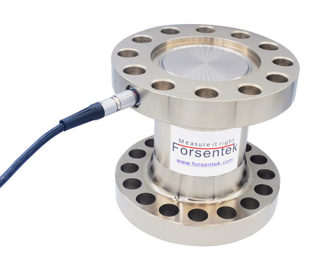 Flange Mounted Compression Load Cell 1000kN Column Type Force Sensor 2000kN