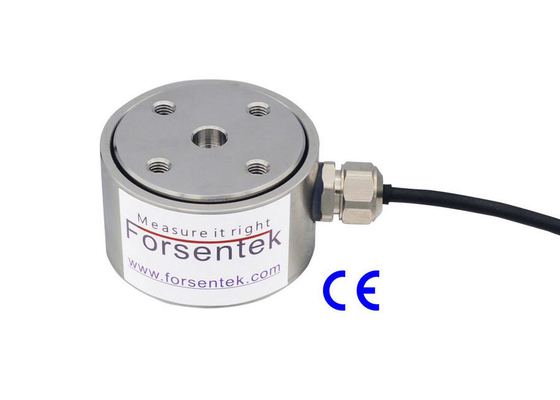 Flange Type Compression Force Transducer 4.5klb 2.25klb 1.12klb Compression Load Cell