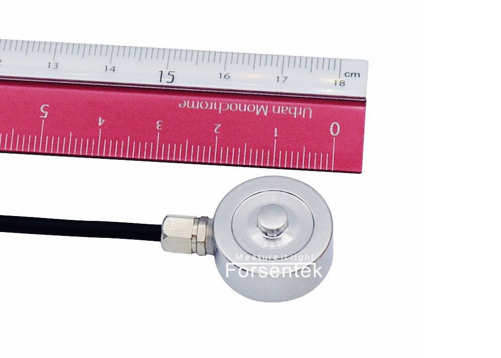 Small size button tye compression load cell force sensor 5kN 2kN 1kN 500N 200N 100N