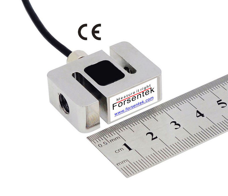 Small Size S Beam Force Sensor 2kN 1kN 500N 200N 100N 50N S Type Load Cell With M8 Threaded Hole