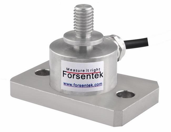 Rod end load cell force transducer compression force measurement sensor