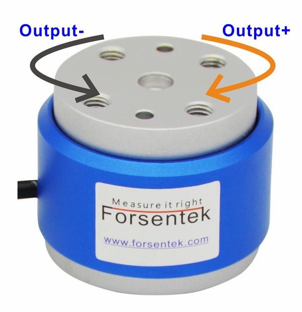 Torque Sensor Small Small size flange mounted reaction torque sensor 1lb-in 2lbf-in 5lb*in ...