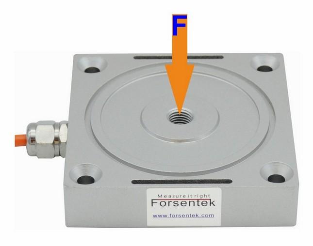 Compression type load cell 50kg 100kg 200kg With M8 Threaded Hole