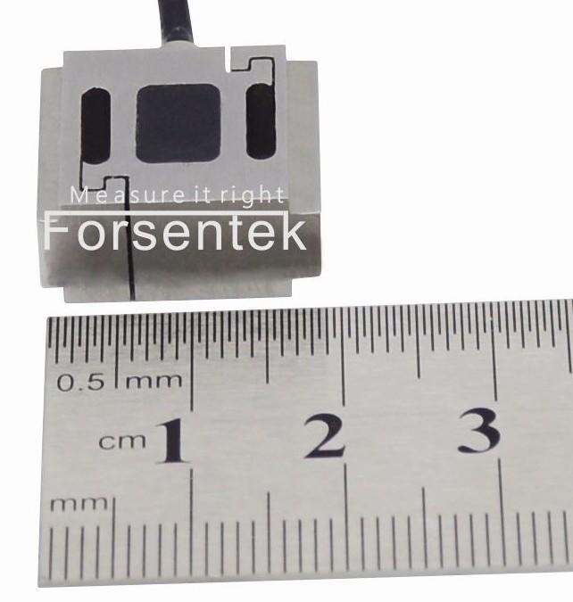 Miniature tension compression load cell 200 lbs force sensor