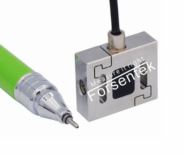 Micro tension load cell 50kg S-beam miniature force sensor 100 lb