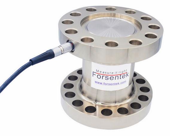 Flange Mounted Compression Load Cell 1000kN Column Type Force Sensor 2000kN